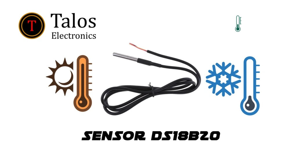 Sensor de Temperatura DS18B20 Sumergible